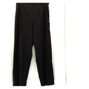 Black Velvety Pants Size 6